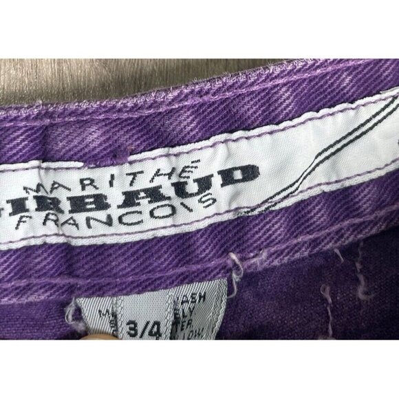 High Rise Purple Women's Jeans - Picture 4 of 10